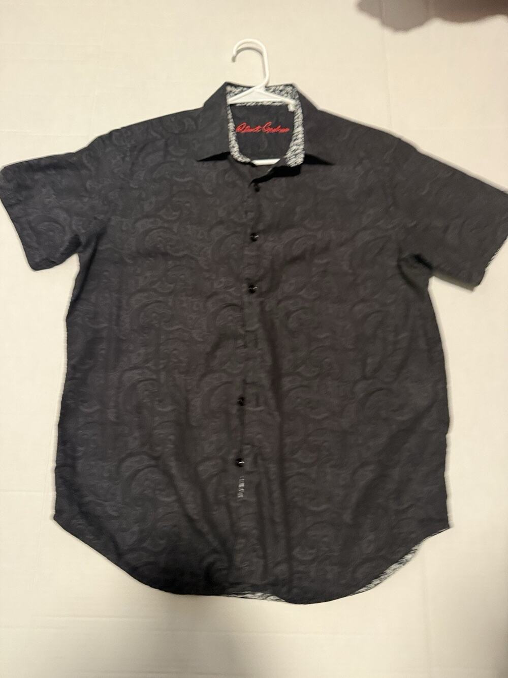 robert graham shirt medium Black Knowledge Wisdom Truth
